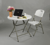 Dia80cm Round Table and Chair Set