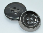 Eco-Friendly Resin Buttons, Resin UV Plated Buttons,