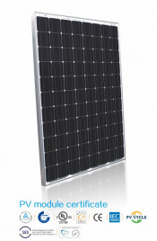 Efficiency 250W Mono-Crystalline Silicon Solar Panel