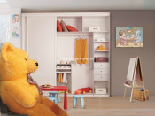 European Stlye Wood Bedroom Furniture for Children Bedroom