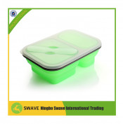 FDA Food Grade Silicone Kitchen Utensils Silicone Collapsible Lunch Box