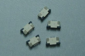 5pcs FFC/FPC Connector 4pin Pitch 1.0mm Bottom Contact