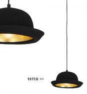 Fabric Aluminium Metal Pendant Light (1073S)