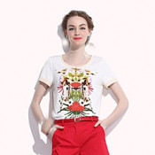 Fashion Beautiful Women Clothes, T-Shirt (W011)