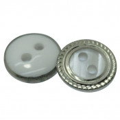 Fashion Shirt Button with Ring