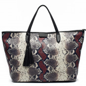Fashion Snake Pattern Leather Fashion Handbags Desinger Handbags (S845-B2878)