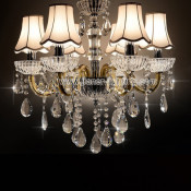 Fashion Traditional K9 Crystal Ceiling Chandelier Lighting