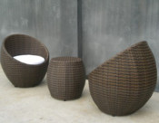 Flower Vase Rattan Outdoor Furniture Rattan Garden Furniture Wicker Furniture Table Setting