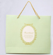 Foldable Custom Paper Shopping Bag with Handles