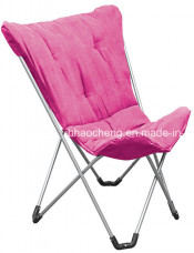 Folding Camping Butterfly Beach Chair with Suede Fabric (HC-LS-FC30)