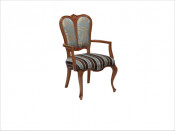 French Dining Room Furniture Soft Leasure Chair Arm Dining Chair (H562)