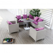 Garden Rattan Leisure Patio Dining Modern Sofa for Outdoor
