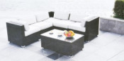 Garden Synthetic Rattan Furniture Set Wicker Outdoor Rattan Furniture