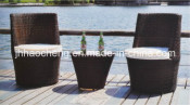 Garden Treasures Outdoor Furniture & Rattan Leisure Cafe Table Chair Set
