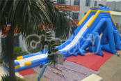 Giant Inflatable Blue Long Slide in 2014 28ml (CHSL312)