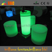 Glass Coffee Table/Luminous Cafe Table/Illuminated Furniture/Furniture