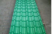 Glass Green Galvaized Corrugated Roofing Sheet for House