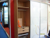 Glossy UV MDF Panel for Wardrobe Sliding Door (ZH-977)