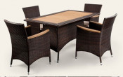 Good Price PE Rattan Dining Chair for Outdoor Furniture Made in Zhejiang