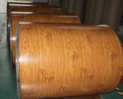 Good Quality Competiver Price PPGI Coil -Wood-008 for Country House Roofing /Wall