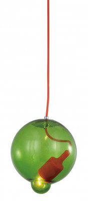 Green Glass Round Pendant Lamp (MD4203-180G)