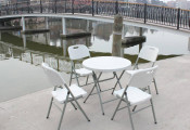 HDPE Blow Moulding Dining Round Table Chair