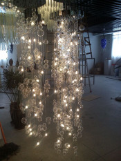 Hand Blowing LED Chandelier Lamp for Modern Design