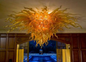 Hand Blown Decorative Pendant Lamp/Glass Chandelier Lighting