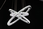 Hanging Big Crystal Chandelier Lamp (EM1382)