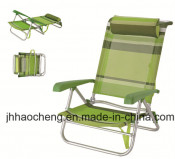 Hc-Ls-FC74 Five Position Aluminiium Folding Beach Chair Outdoor Camping Chair Leisure Chair