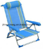 Hc-Ls-FC77 Aluminium Folding Beach Chair Outdoor Camping Leisure Chair