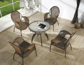 Hc-W-BS11 Rattan Furniture Rattan Sofa Rattan Table Rattan Chair Rattan Dining Set Outdoor Rattan Furniture Outdoor Rattan Chair