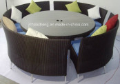 Hc-W-S21 Outdoor Furniture Garden Furniture Rattan Furniture Rattan Sofa Rattan Dining Set Rattan Chair