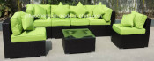 Hc-W-T071 Outdoor Rattan Sofa Outdoor Garden Furniture Rattan Furniture Set