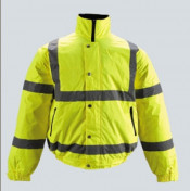 Hi-Vis Safety Padded Reflective Jacket with En471/ANSI/Isea