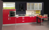 High Gloss Kitchen Cabinet (ZH-935)