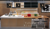 High Gloss/Matt Finished Lacquer Kitchen Cabinet (M-L48)