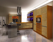 High Glossy UV Painting Kitchen Cabinet Door