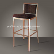 High Leg Low Back Padded Bar Chairs