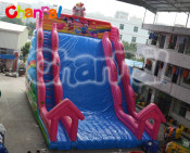 High Quality Commercial Cartoon Inflatable Slide