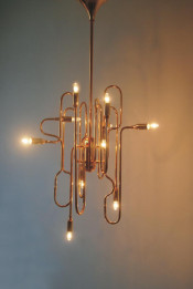 High Quality Glod Carbon Steel Creative Lamp Suspension (1143S)