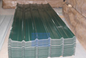 High Quality Low Cost Light Weight Green Color Prepainted Corrugated Tile