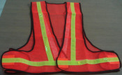 High Visible Safety Vest with Reflective Strip
