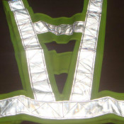 High Visible Traffic LED Safety Vest for Roadway