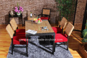 Home Furniture Dining Room Table Set Rattan Furniture