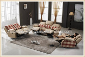 Home Furniture Lazy Boy Recliner Fabric Sofa (A-2719)