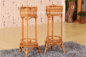 Home Living Room Hotel Plant Stand Rattan Furniture