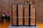 Home Office Meeting Room Folding Screen Rattan Furniture