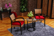Home Rattan Furniture Hotel Bar Table Chair Sets