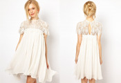 Hot! Yyh Sweet Style Summer Fashion Lace Mini White Dress